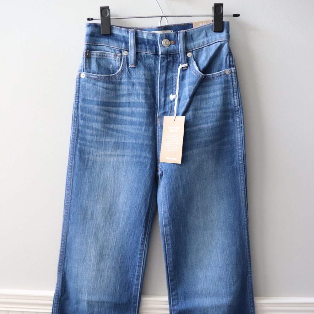 Madewell 11" High-Rise Flare Jeans